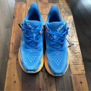 Hoka One One Vibrant Blue Athletic Shoes